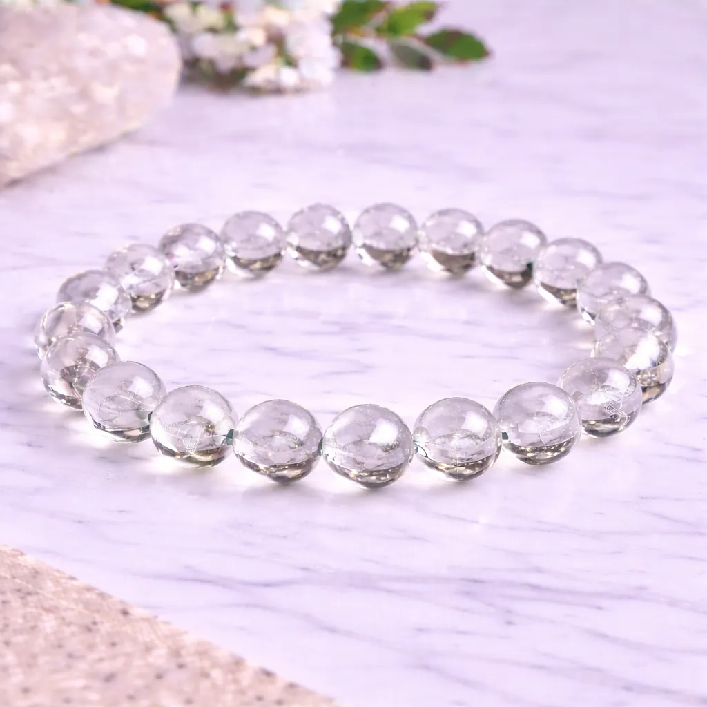 CLEAR QUARTZ BRACELET
